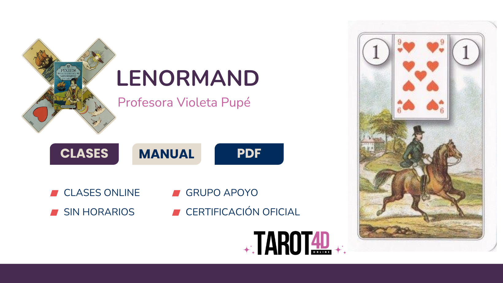 Curso Oráculo Lenormand de Cero !