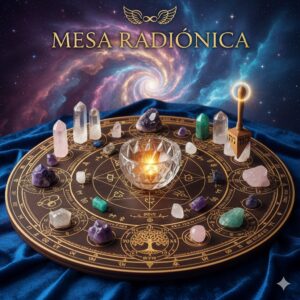 mesa radiónica ( radiestesia ) armonización y transformación