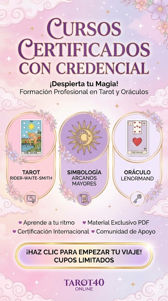 cursos de tarot certificados profesionales