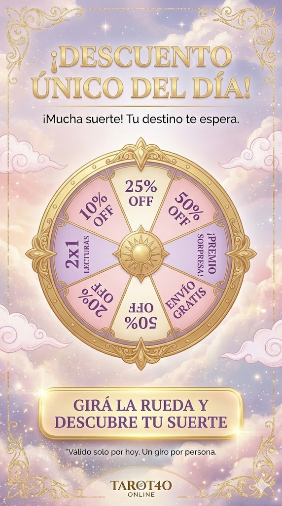 descuento del dia tarot4d
