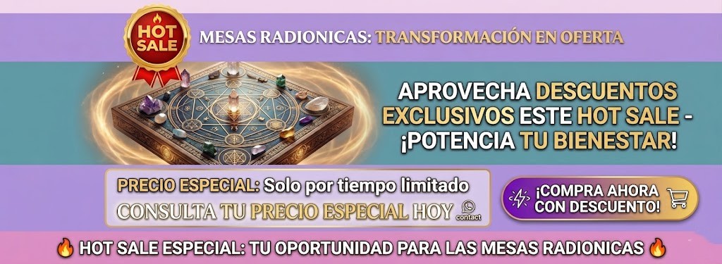 HOT SALE SANACIÓN CUÁNTICA MESA RADIONICA MESA CUANTICA