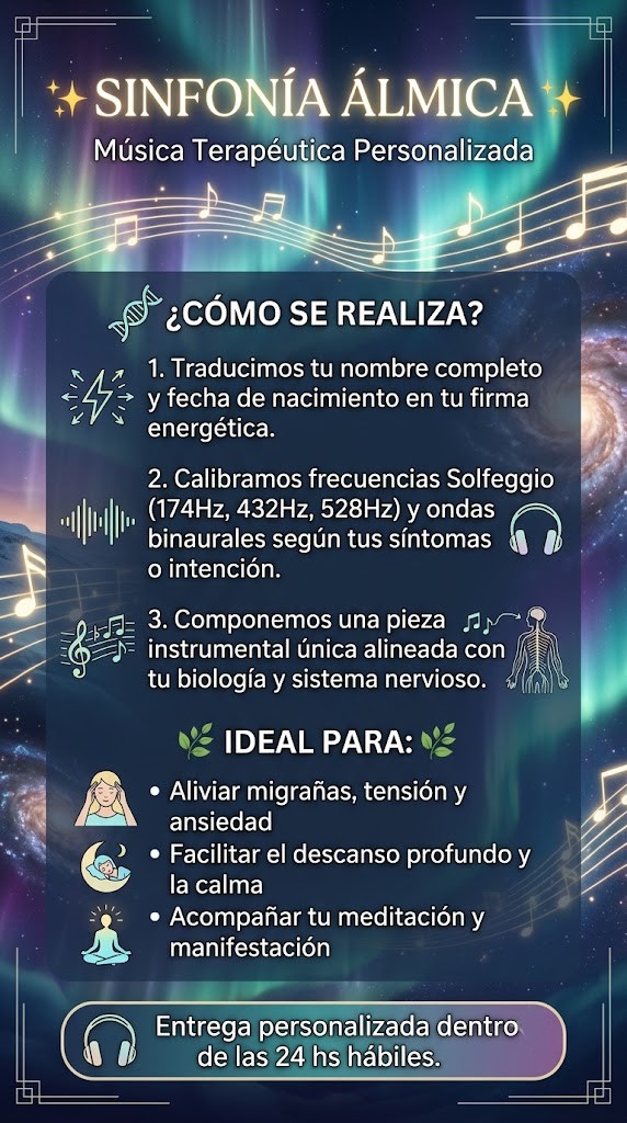 SINFONIA ALMICA PERSONALIZADA